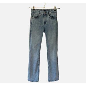 Gap baby boot denim mid-rise stretch jeans light wash US 28/6
